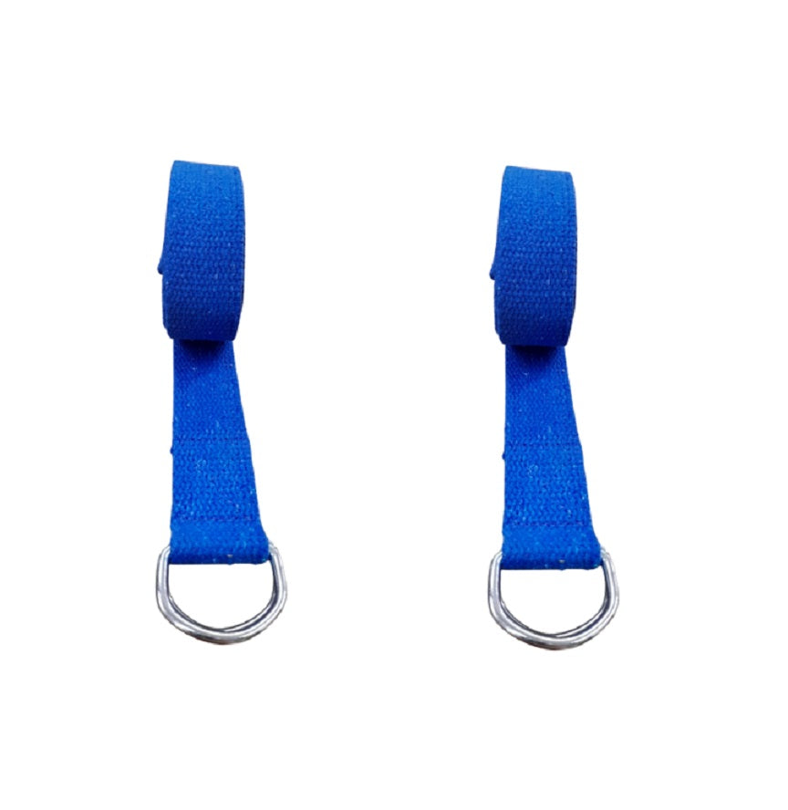 2 peças Yoga Strap - Cinto Para Alongamento - Cor Azul Royal